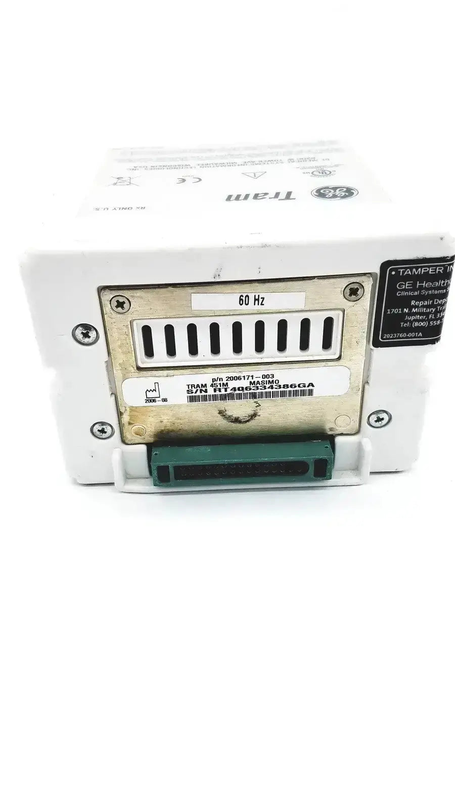GE Medical General Electric Medical Systems TRAM 451M Module Patient Monitor Module, as-is (for parts) product photo 7