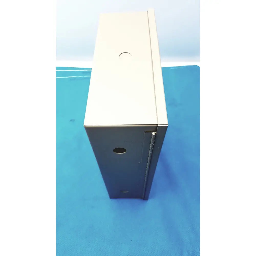 Beige and black general purpose medium steel nema 1 enclosure junction box with hinged door for electrical use