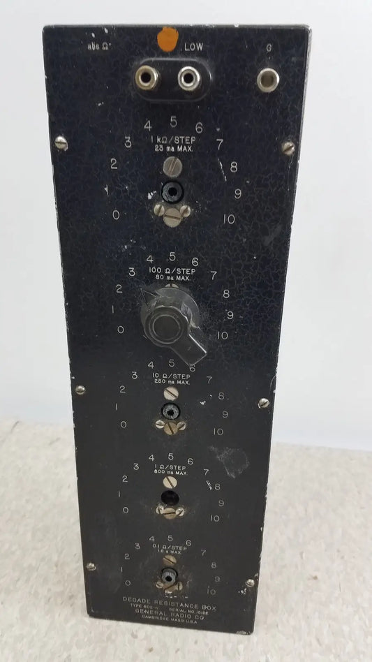 Reuse Medical General Radio 602-N Decade Resistance Box Other Medical & Lab Equipment, second-hand product photo 1