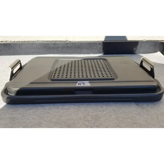 Reuse Medical Genesis Sterilization Container Half Lid Black Sterilization Trays & Cases, second-hand product photo 1