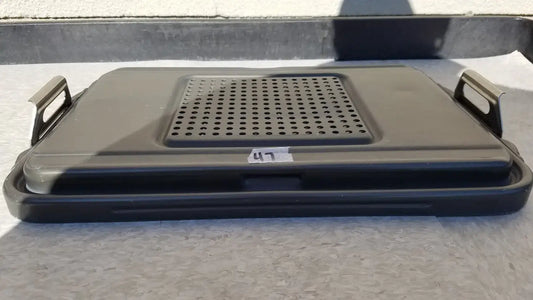 Reuse Medical Genesis Sterilization Container Half Lid Black Sterilization Trays & Cases, second-hand product photo 1