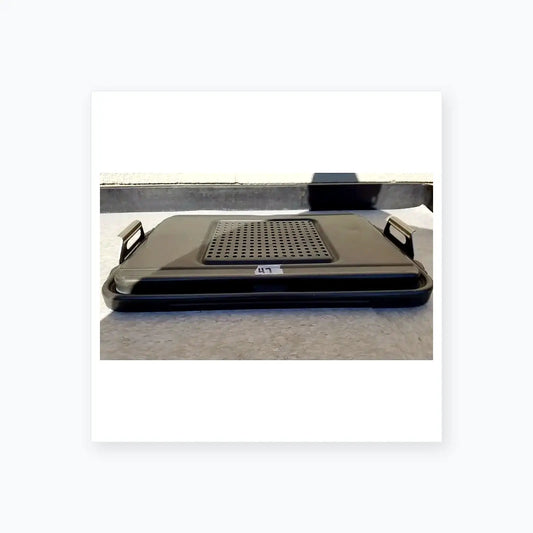 Reuse Medical Genesis Sterilization Container Half Lid Black Sterilization Trays & Cases, second-hand product photo 1