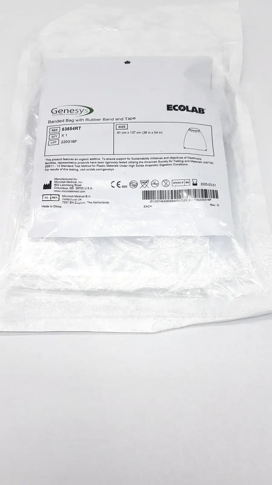 Reuse Medical Genesys 63654RT Banded Bag With Rubber Band and Tape Other Healthcare, Lab & Dental, second-hand product photo 1