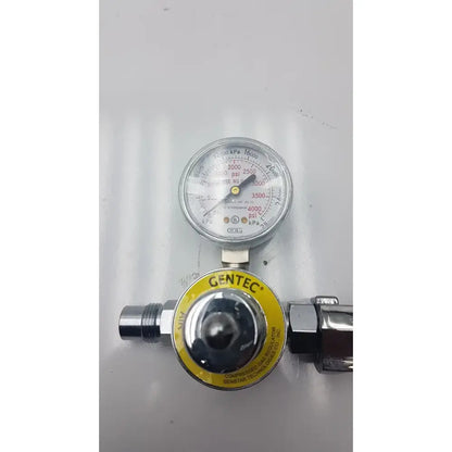 Gentec CGA950 195M-950M Compressed Air Regulator 60 PSI Outlet Medical Gas Regulator, second-hand product photo 5