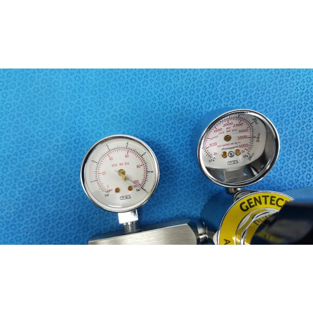 Gentec Medical Air Compressed Gas Regulator 3000Psig Compressed Gas Regulator, as-is (for parts) product photo 12