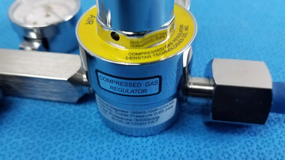 Gentec Medical Air Compressed Gas Regulator 3000Psig Compressed Gas Regulator, as-is (for parts) product photo 5