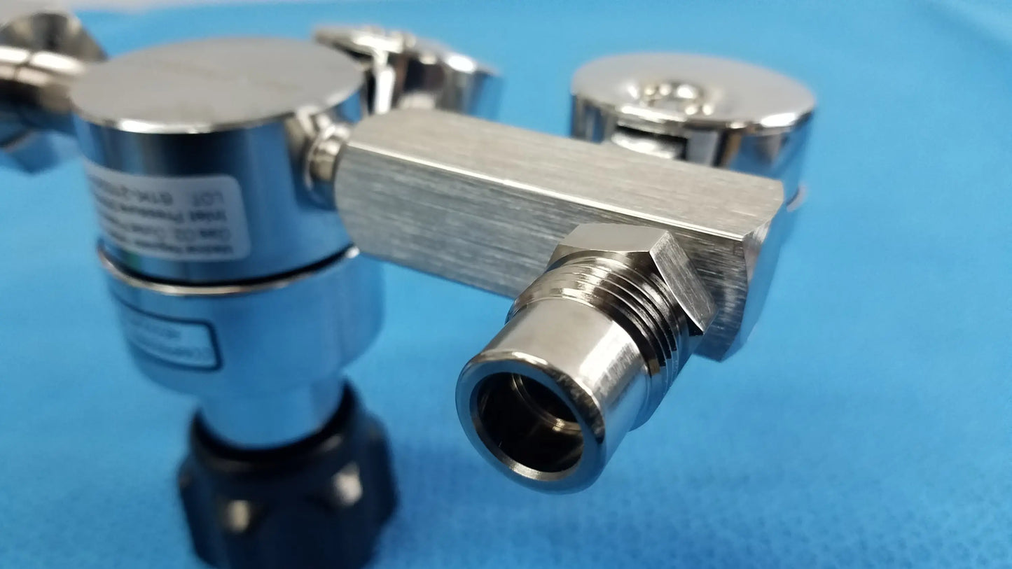 Gentec Medical Air Compressed Gas Regulator 3000Psig Compressed Gas Regulator, as-is (for parts) product photo 11