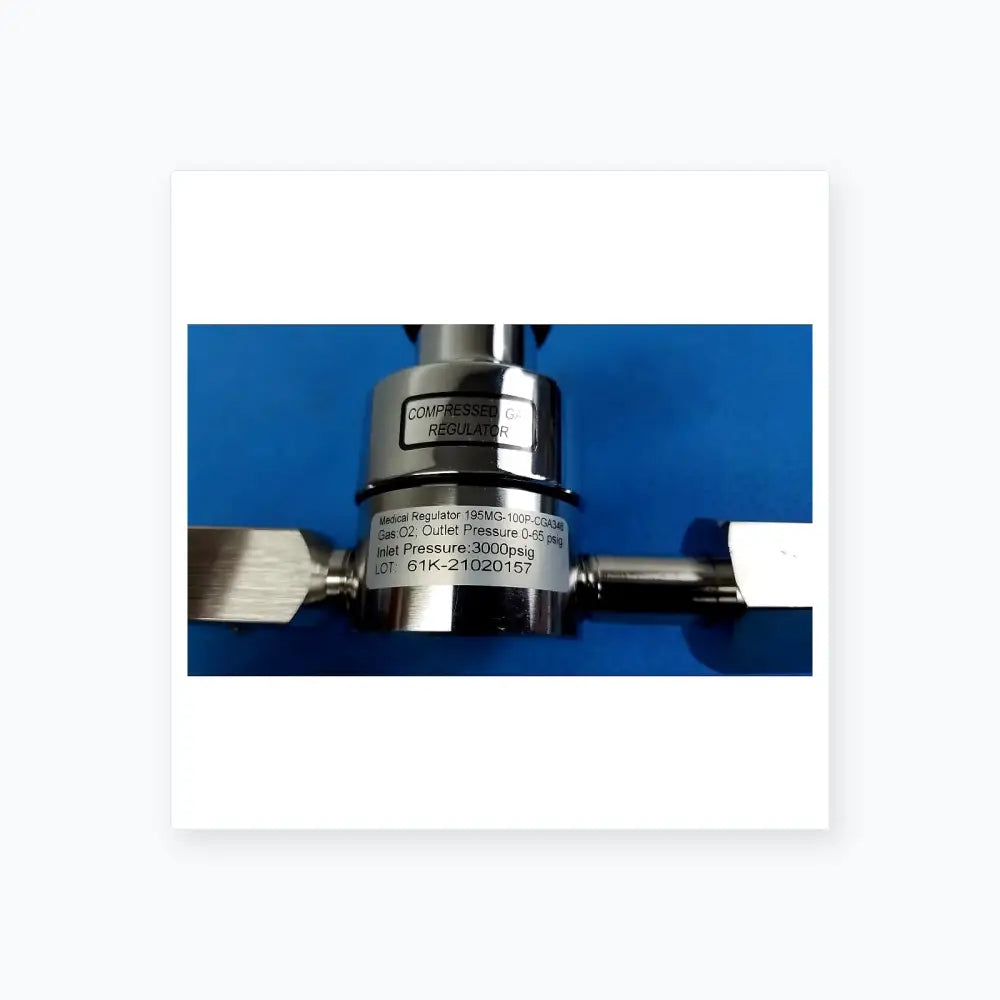 Gentec Medical Air Compressed Gas Regulator 3000Psig Compressed Gas Regulator, as-is (for parts) product photo 16