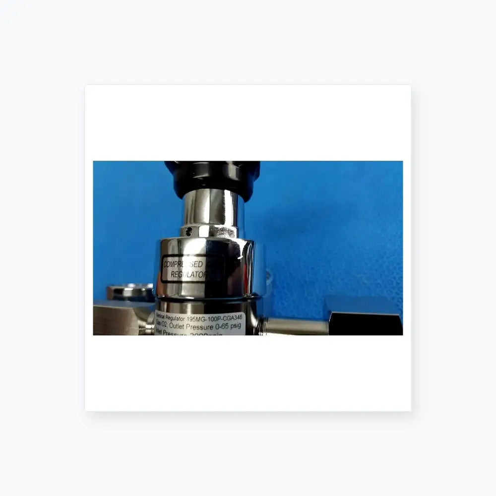 Gentec Medical Air Compressed Gas Regulator 3000Psig Compressed Gas Regulator, as-is (for parts) product photo 17