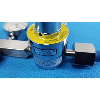 Gentec Medical Air Compressed Gas Regulator 3000Psig Compressed Gas Regulator, as-is (for parts) product photo 5