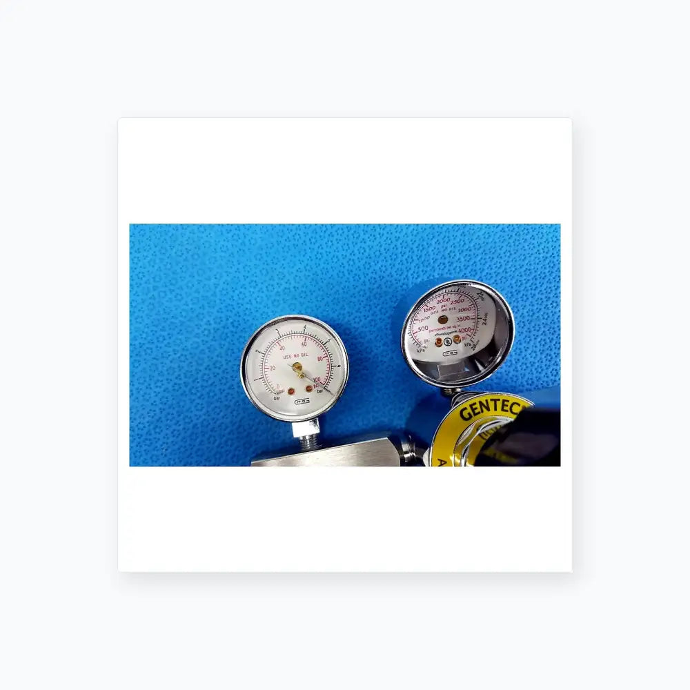 Gentec Medical Air Compressed Gas Regulator 3000Psig Compressed Gas Regulator, as-is (for parts) product photo 12