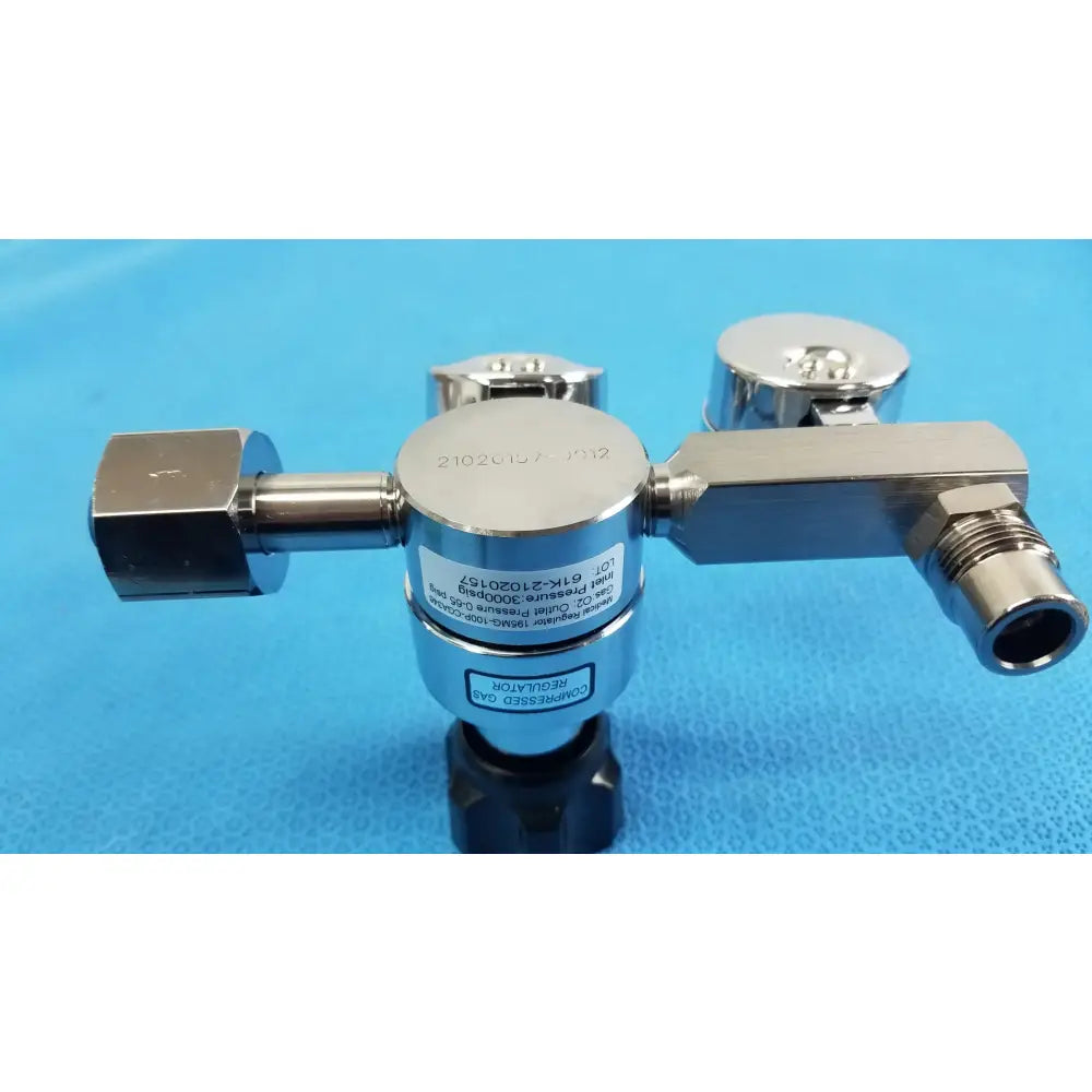 Gentec Medical Air Compressed Gas Regulator 3000Psig Compressed Gas Regulator, as-is (for parts) product photo 10
