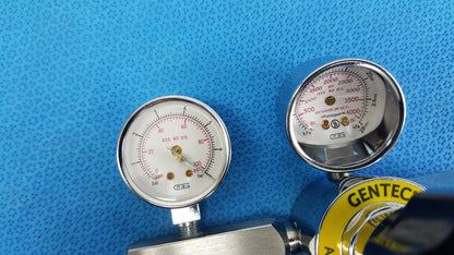 Gentec Medical Air Compressed Gas Regulator 3000Psig Compressed Gas Regulator, as-is (for parts) product photo 12