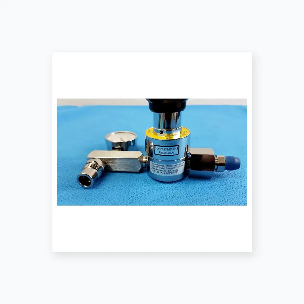 Gentec Medical Air Compressed Gas Regulator 3000Psig Compressed Gas Regulator, as-is (for parts) product photo 4