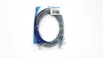 Cabletogo Genuine Cables ToGo Network Cables 14' CAT5E Molded Grey RJ-45 M CTG #15205 Network Cable, second-hand product photo 3