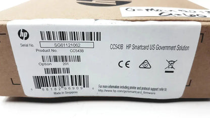 HP Genuine HP US Government CC543B #201 SmartCard NIPRNet Solution Security Accessory, new product photo 2