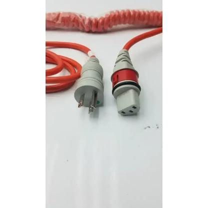 LINAK Genuine LINAK 240 Volts Power Cable Orange 10/250~IE C320.1 SML 912178 Power Cable, second-hand product photo 2