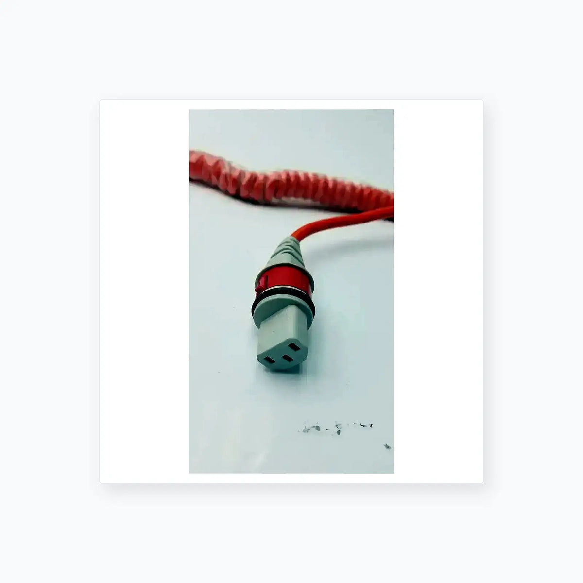 LINAK Genuine LINAK 240 Volts Power Cable Orange 10/250~IE C320.1 SML 912178 Power Cable, second-hand product photo 4