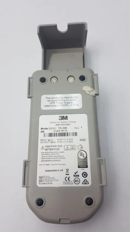 3M Genuine Original OEM 3M TR-340 TR340 Lithium Ion Battery Charger Battery Charger Cradle, second-hand product photo 7