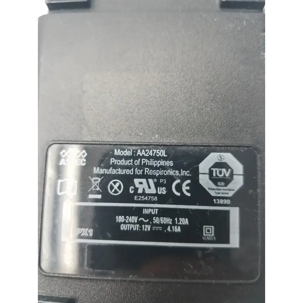 Philips Respironics Genuine Respironics AC Power Supply Cord Adapter AA24750L 1015642 12V - 4.16A AC Power Adapter, second-hand product photo 6