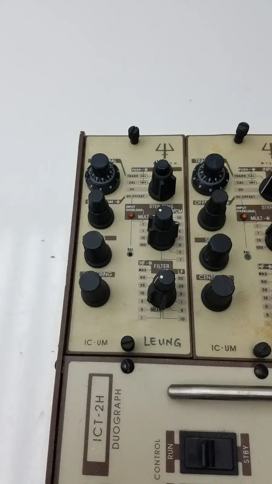 Gilson Medical Electronic ICT-2H Duograph Medical Recorder, second-hand product photo 3