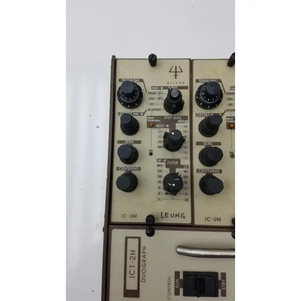 Gilson Medical Electronic ICT-2H Duograph Medical Recorder, second-hand product photo 4