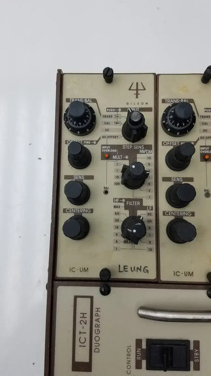 Gilson Medical Electronic ICT-2H Duograph Medical Recorder, second-hand product photo 4