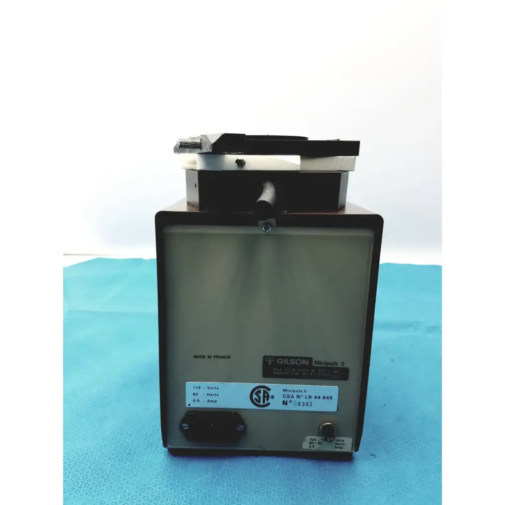 Gilson Minipuls 2 Peristaltic Pump Peristaltic Pump, second-hand product photo 12