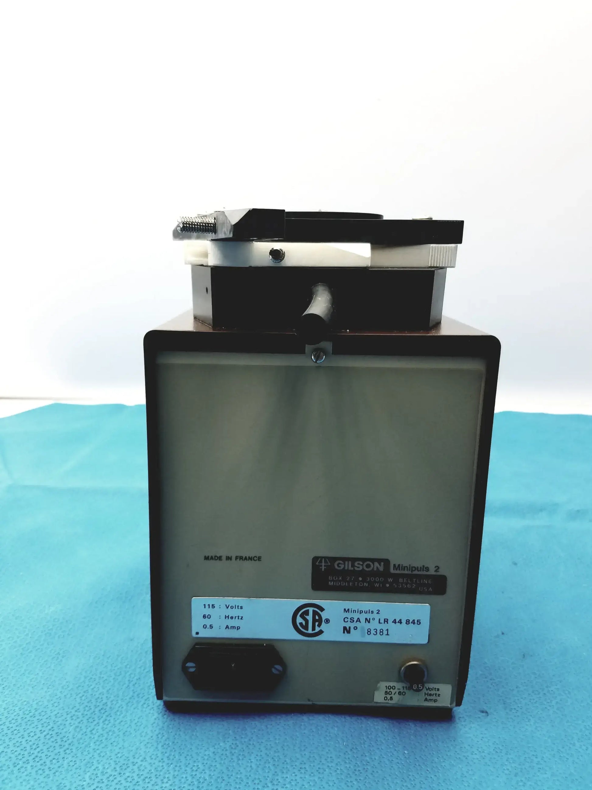 Gilson Minipuls 2 Peristaltic Pump Peristaltic Pump, second-hand product photo 12