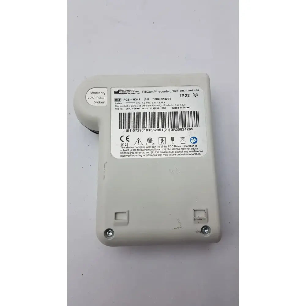 Given Imaging FGS-0347 Pillcam Data Recorder DR3 Capsule Endoscopy Data Recorder, second-hand product photo 8