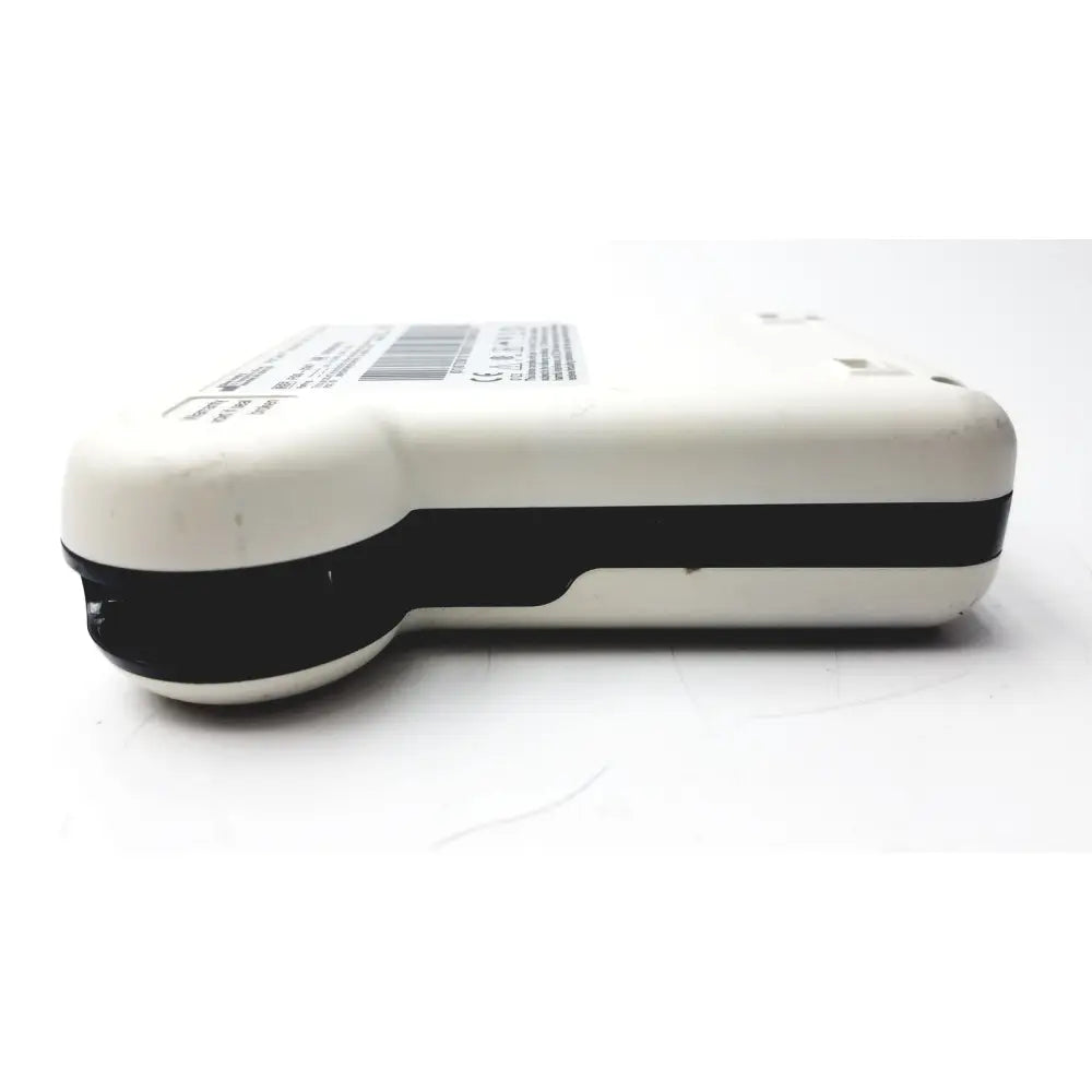 White and black handheld glucose meter with matte plastic body for pillcam recorder data dr3 use by given imaging