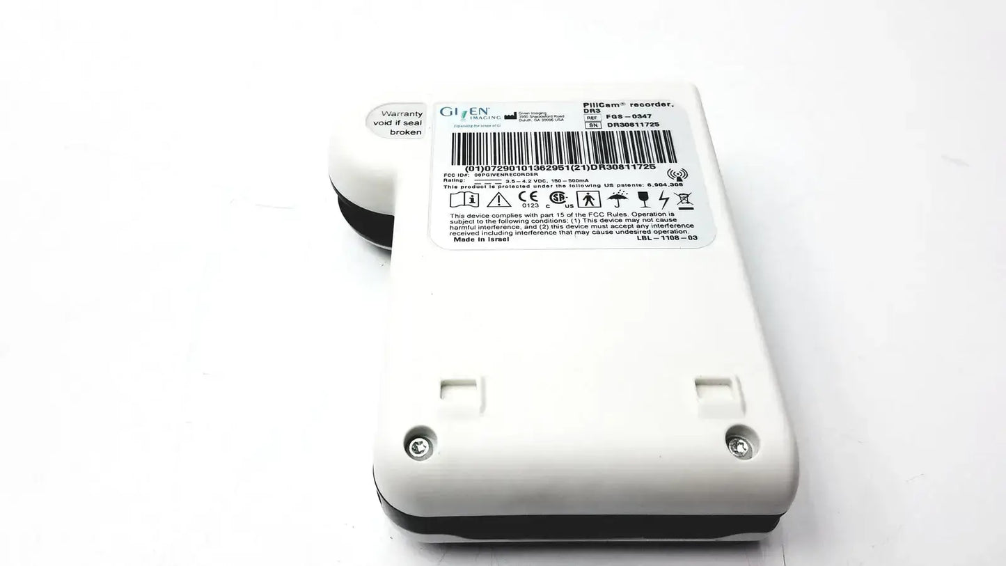GIVEN IMAGING FGS-0347 PillCam Recorder DR3 LBL-1108-03 - SN DR30811725 Capsule Endoscopy Recorder, second-hand product photo 7