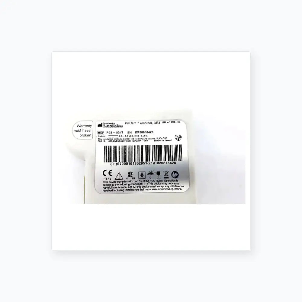 GIVEN IMAGING FGS-0347 PillCam Recorder DR3 LBL-1108-05 - SN DR30818428 Capsule Endoscopy Recorder, second-hand product photo 12