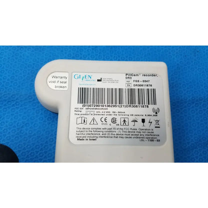 Given Imaging PillCam Recorder DR3 Ref FGS-0347 Capsule Endoscopy Recorder, as-is (for parts) product photo 4