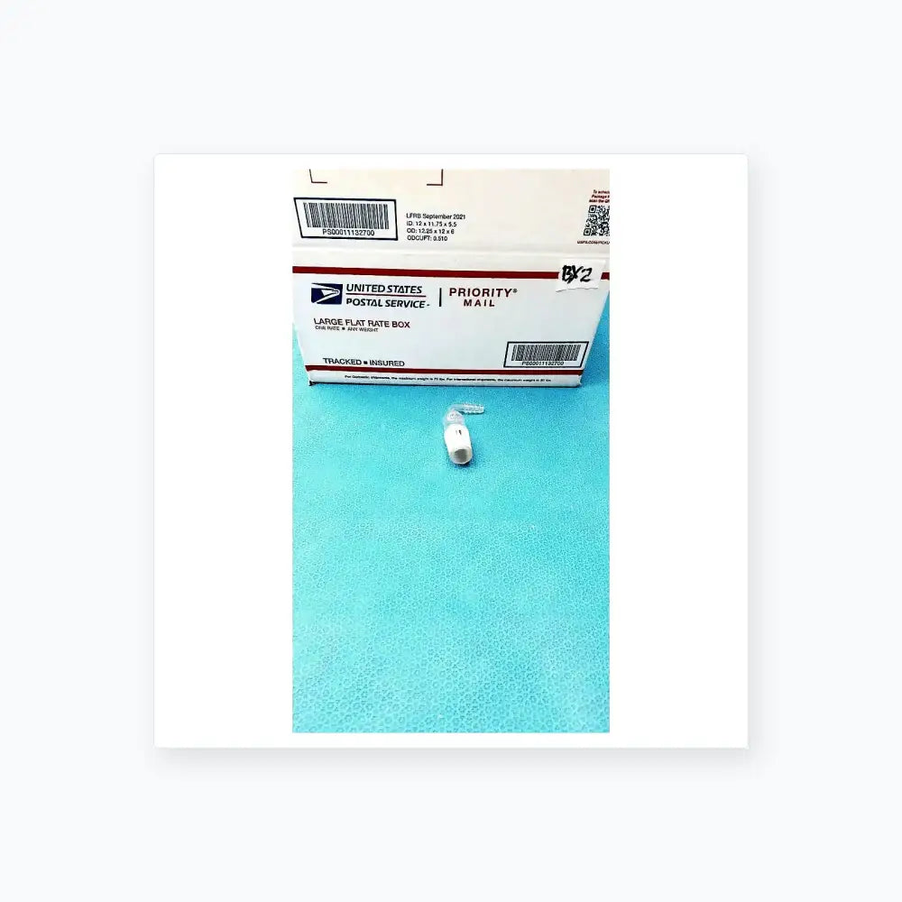 Reuse Medical Glass Adapter – 24/40 Cone to Rubber Tubing, Right-Angle Connection Lab Flasks, second-hand product photo 1