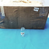 Glass Bottle Clear Round Wide Mouth w/ Black Cap –4 oz  Reusable Container