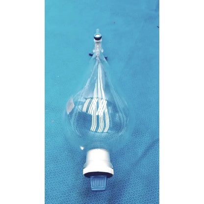 Unbranded Glass Separatory Funnel with Stopper – Borosilicate Lab Glassware 1000 mL Separatory Funnel, second-hand product photo 6