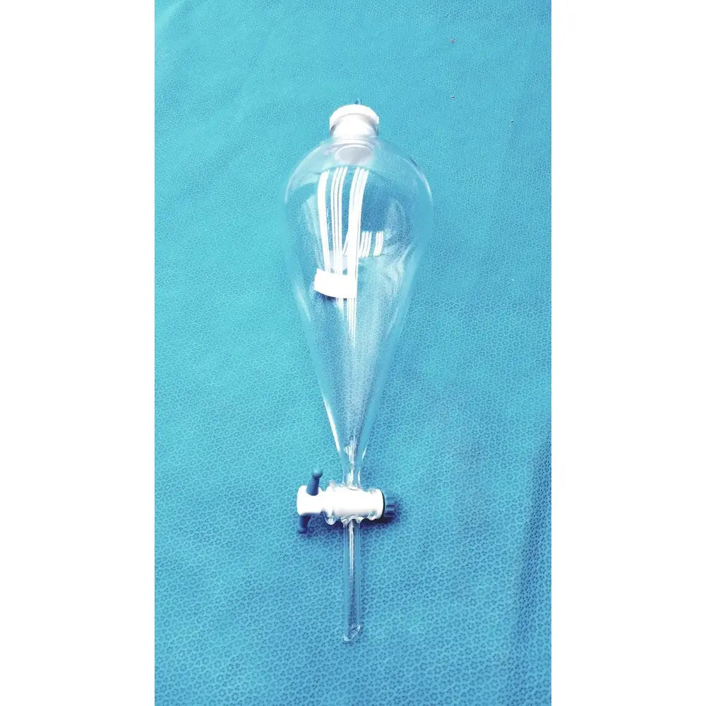 Unbranded Glass Separatory Funnel with Stopper – Borosilicate Lab Glassware 1000 mL Separatory Funnel, second-hand product photo 3