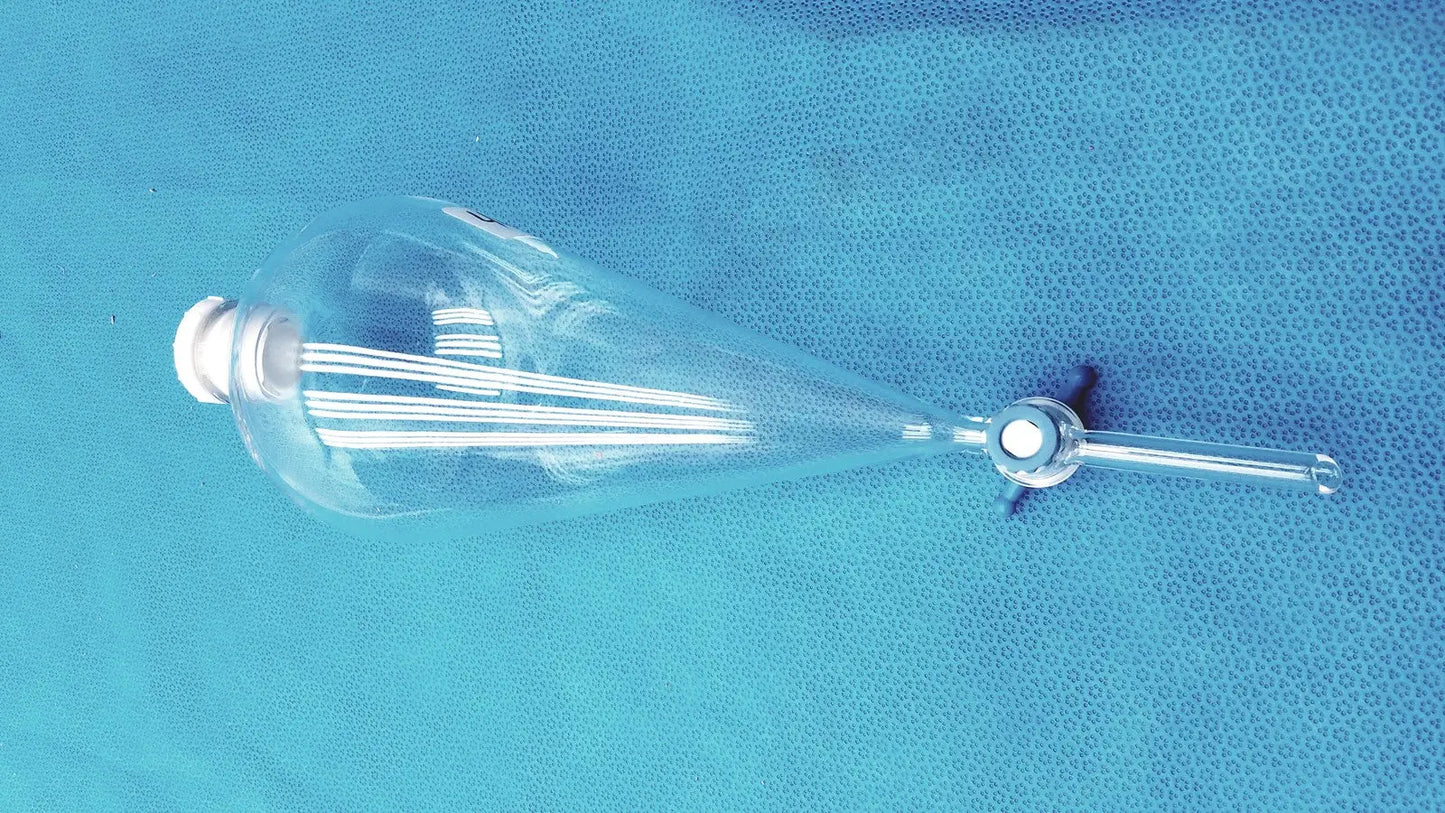 Unbranded Glass Separatory Funnel with Stopper – Borosilicate Lab Glassware 1000 mL Separatory Funnel, second-hand product photo 4