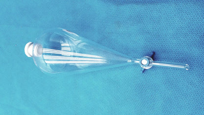 Unbranded Glass Separatory Funnel with Stopper – Borosilicate Lab Glassware 1000 mL Separatory Funnel, second-hand product photo 4