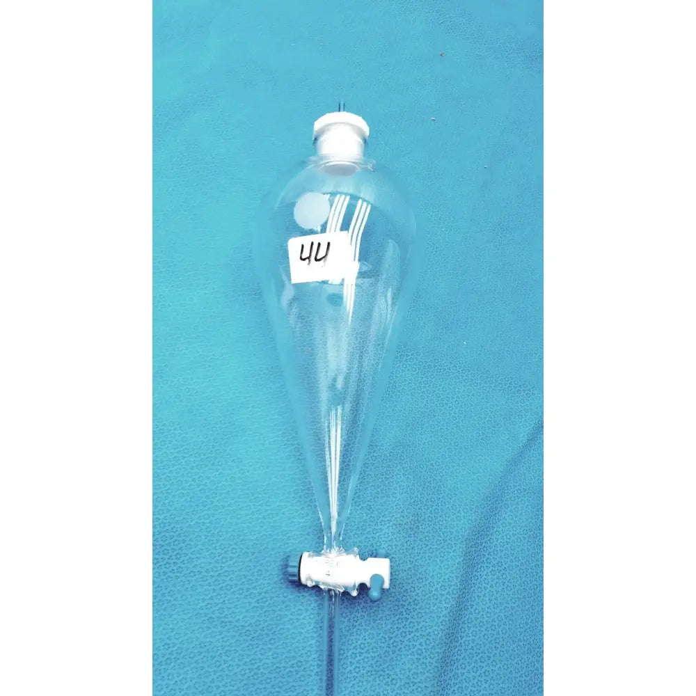 Unbranded Glass Separatory Funnel with Stopper – Borosilicate Lab Glassware 1000 mL Separatory Funnel, second-hand product photo 5