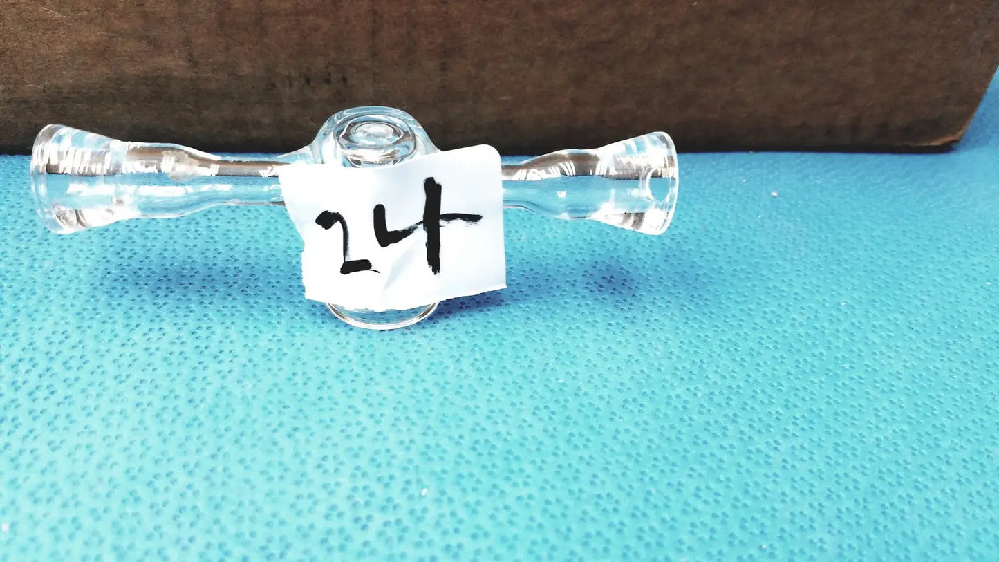 Reuse Medical Glass Stopcock Valve Adapter – Borosilicate Lab Control Lab Flasks, second-hand product photo 1