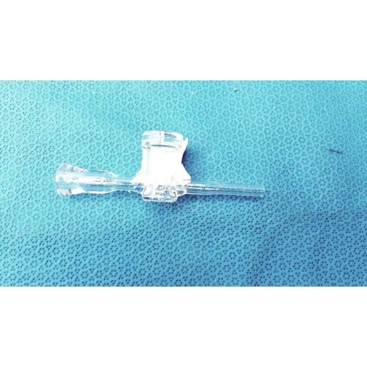 Reuse Medical Glass Stopcock Valve Adapter – Unbranded Borosilicate Lab Control Joint Fitting Lab Flasks, second-hand product photo 1