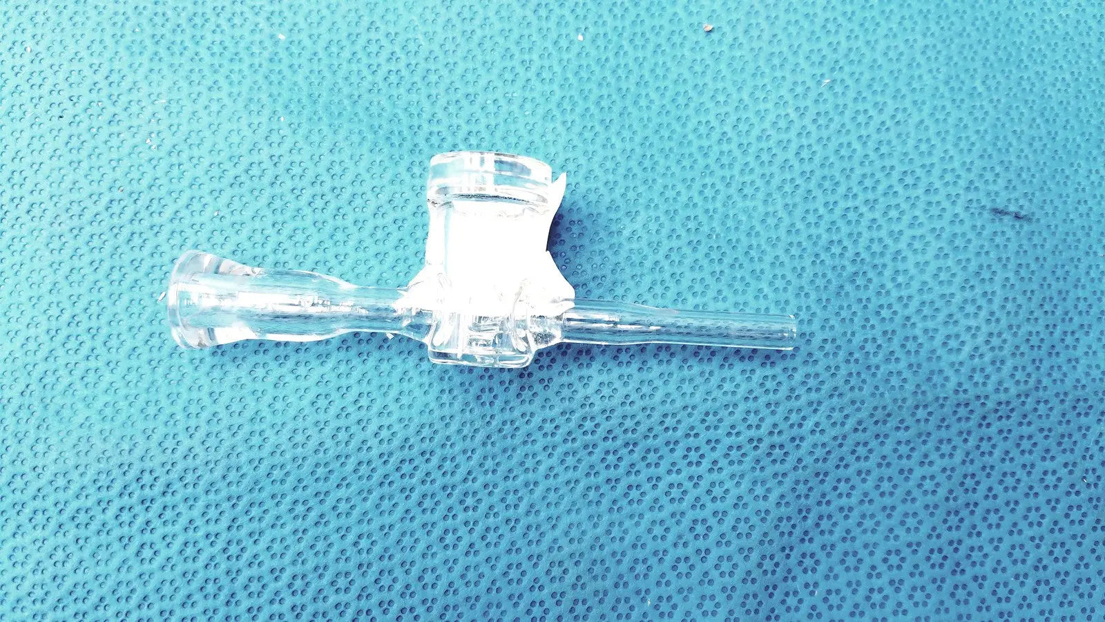 Reuse Medical Glass Stopcock Valve Adapter – Unbranded Borosilicate Lab Control Joint Fitting Lab Flasks, second-hand product photo 1