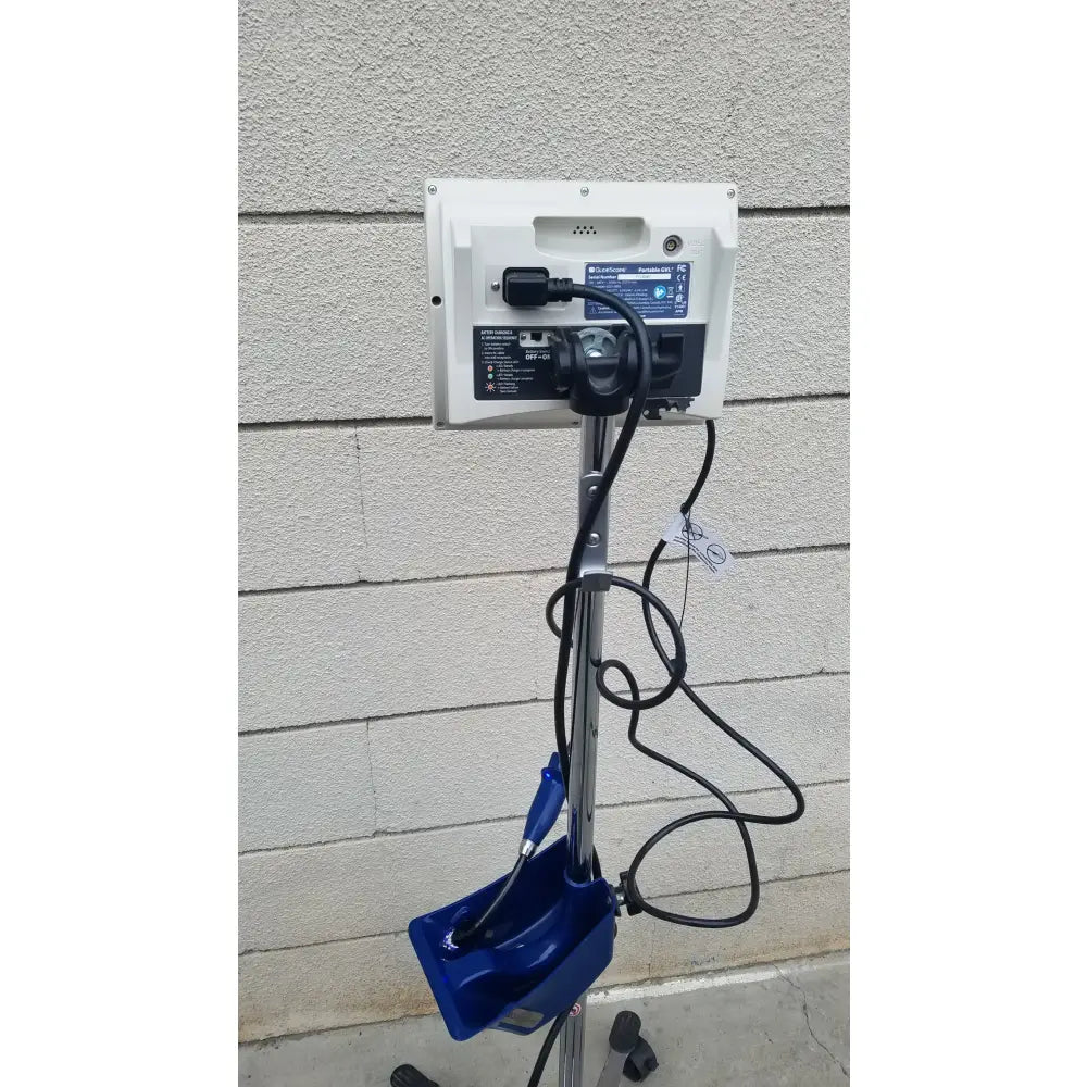 GlideScope PV132067 Portable GVL Vital Signs Monitor With Stand Portable Video Monitoring System / Clinical Display Unit, second-hand product photo 4