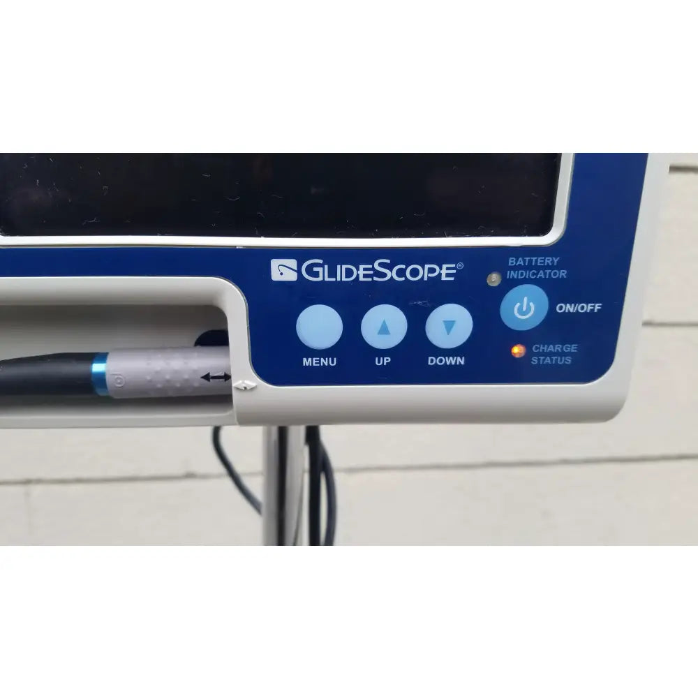 GlideScope PV132067 Portable GVL Vital Signs Monitor With Stand Portable Video Monitoring System / Clinical Display Unit, second-hand product photo 2