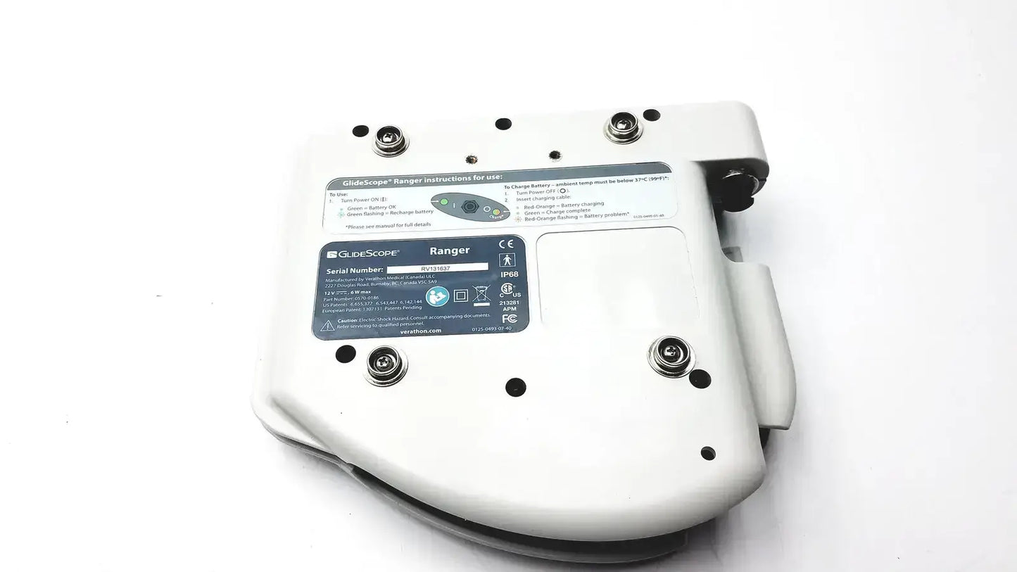 GlideScope Ranger Video Laryngoscope Serial No. RV131637 - Untested Video Laryngoscope, as-is (for parts) product photo 7