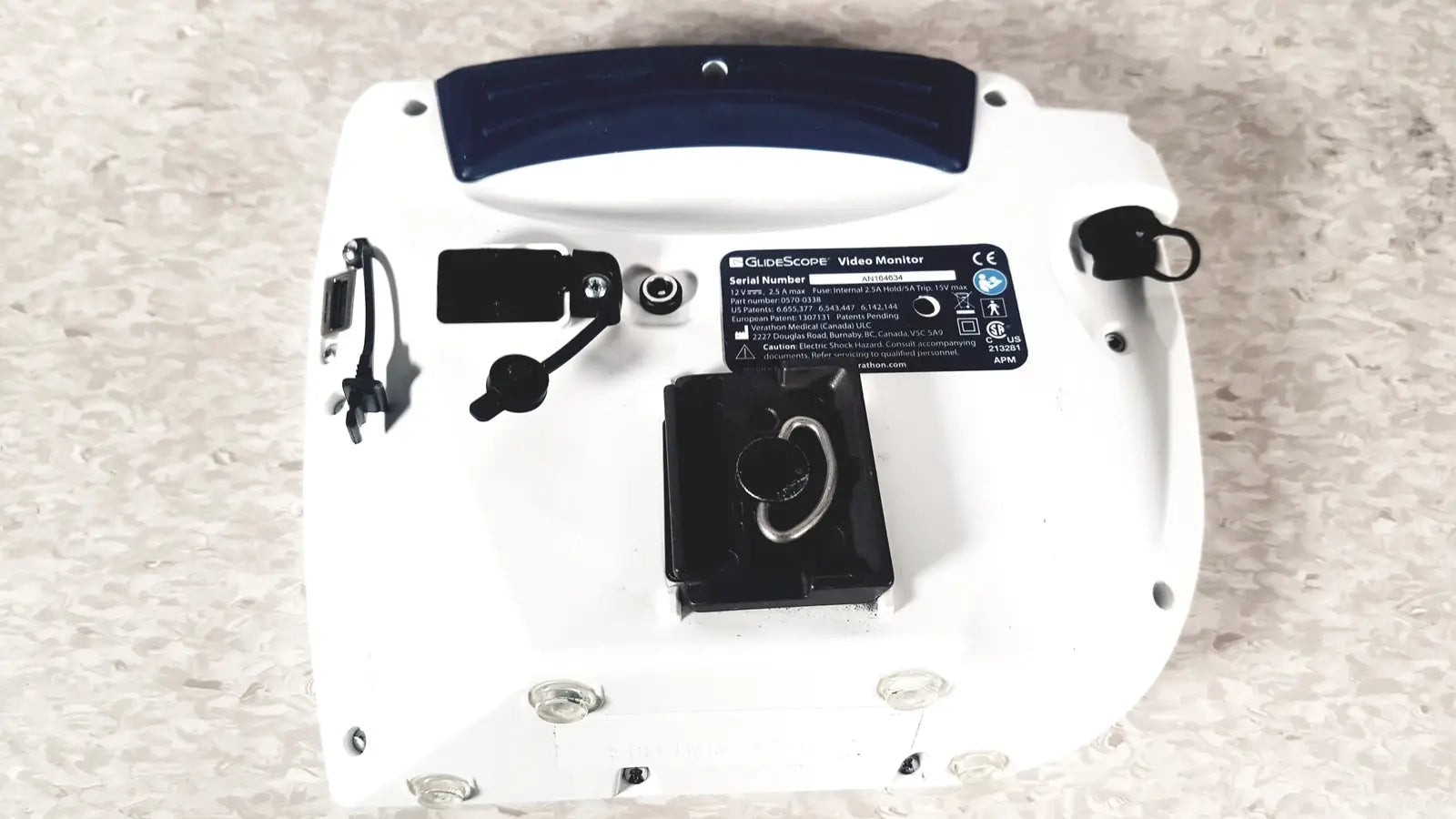 Glidescope Video Monitor Serial No: AN164634 Video Laryngoscope Monitor, second-hand product photo 4
