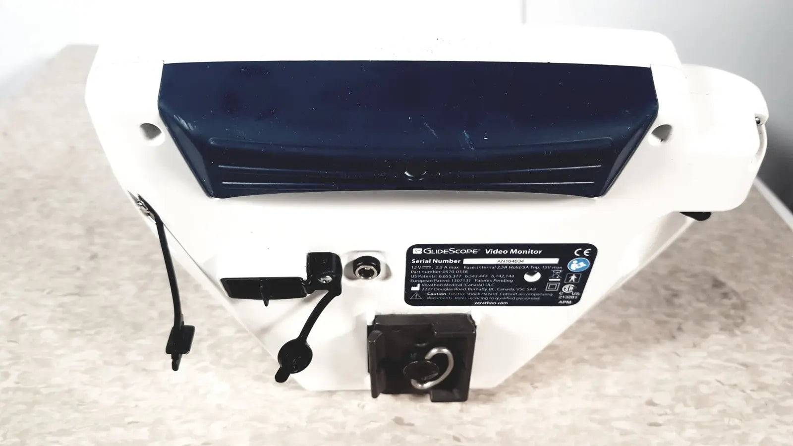 Glidescope Video Monitor Serial No: AN164634 Video Laryngoscope Monitor, second-hand product photo 3