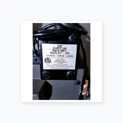 Global Surgical Corporation SMR Apex 2400 Exam Chair w/ Solarlite Lamp S900117 Exam Chair, second-hand product photo 7